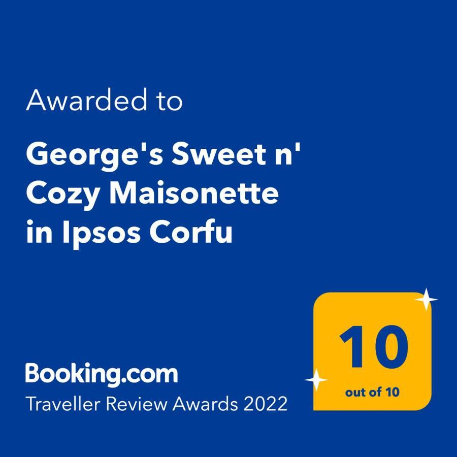 George'S Sweet N' Cozy Maisonette In Ipsos Corfu Exteriér fotografie