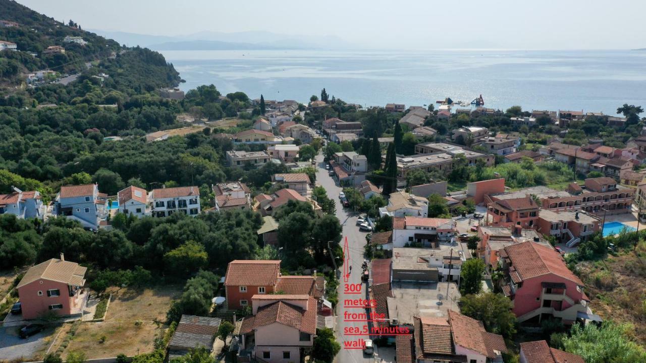 George'S Sweet N' Cozy Maisonette In Ipsos Corfu Exteriér fotografie